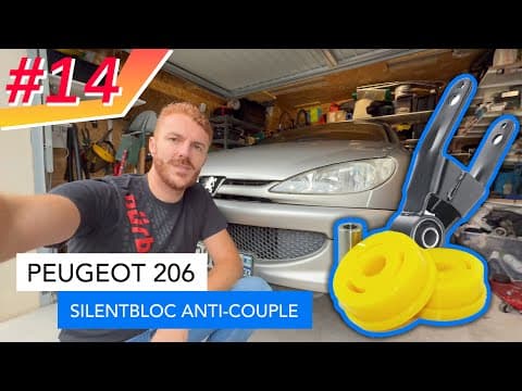 Changer silentbloc anti-couple par un powerflex - Peugeot 206