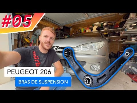 Comment changer ses bras de suspension (ou triangle) - Peugeot 206