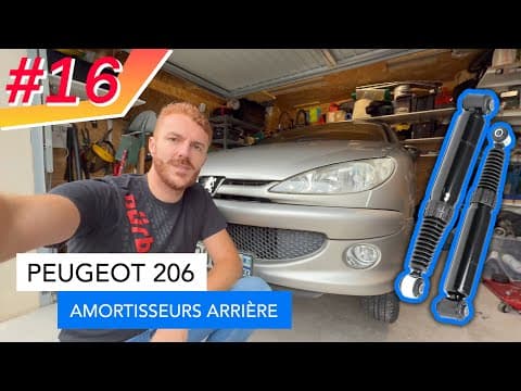 Changer ses amortisseurs arrière - Peugeot 206