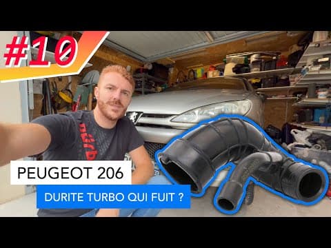 Changement de la durite turbo qui fuit - Peugeot 206