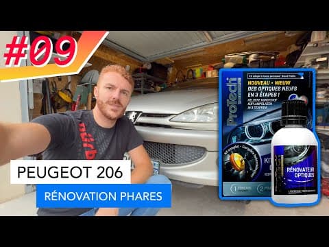 Comment rénover facilement ses phares - Peugeot 206