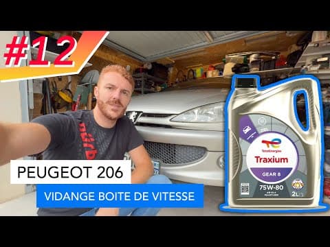Vidanger sa boite de vitesse - Peugeot 206